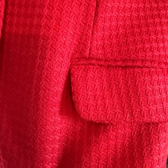 Rena Rowan Vibrant Red Women's Blazer - Picture 5 of 7
